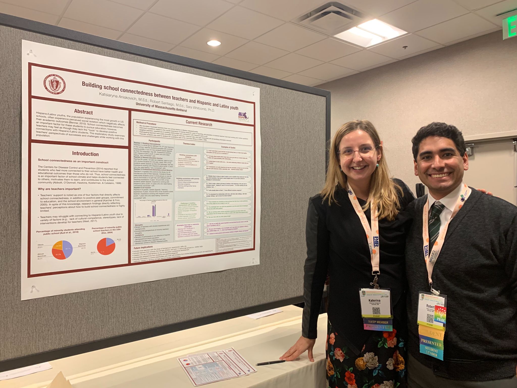 Dr. Katsiaryna Aniskovich presenting at National Association of School Psychologists conference on bilingual evaluation