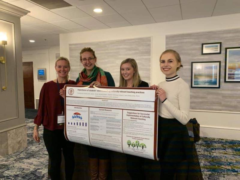 Conference presentation slide on culturally responsive practices in school psychology